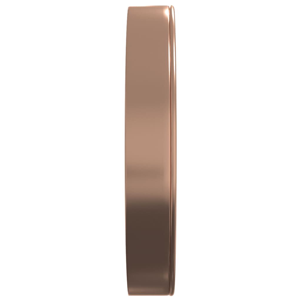 vidaXL Wall Clock Gold and Blue Ø29.5 cm Polystyrene and Glass