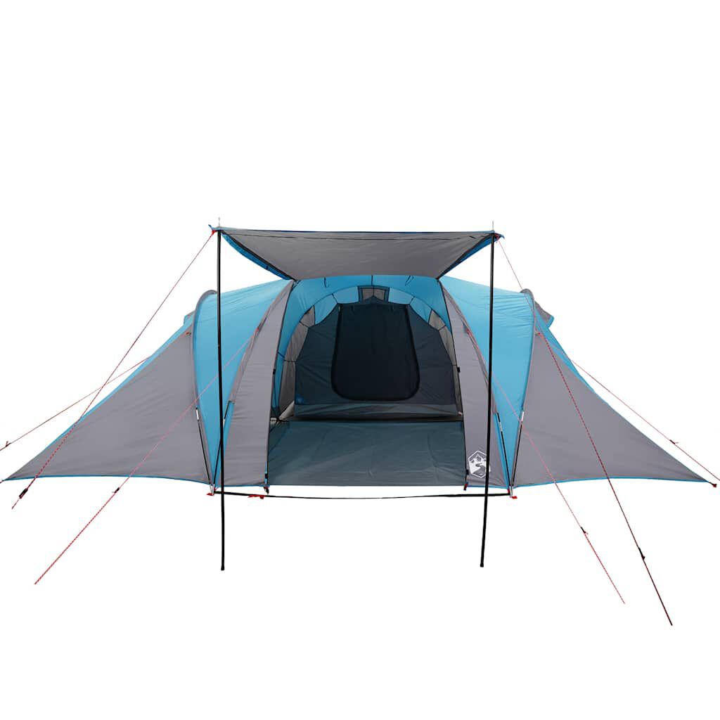 vidaXL Family Tent Dome 6-Person Blue Waterproof